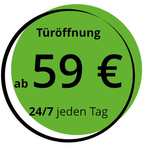 Türöffnung ab 59 Euro bei Schlüsseldienst Maaser Oberhausen